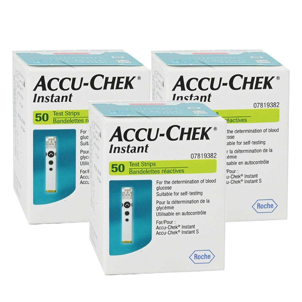 Accuchek Instant Strips 50S Offer Pack 3S