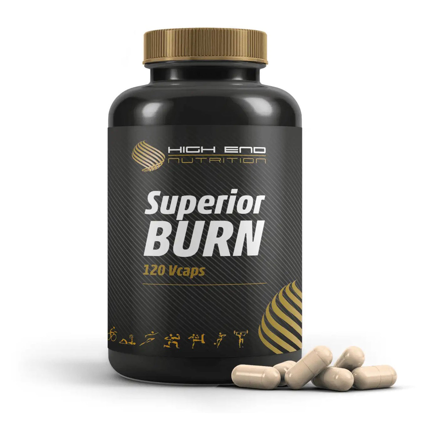 High End Super Burn Capsules 120s