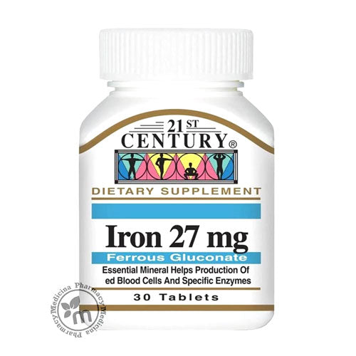 21st Century Iron tablets 30s