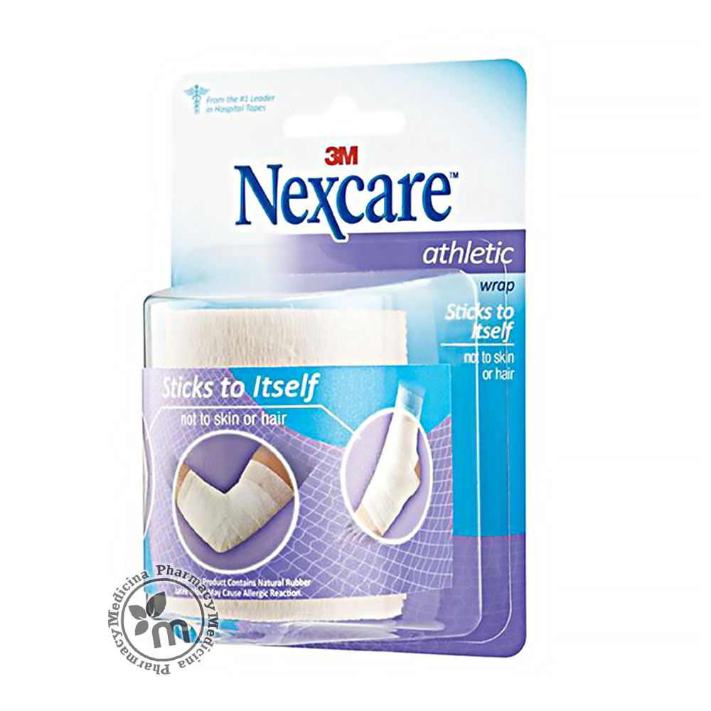 3M Nexcare Athlete Wrap White 3X5 Yard